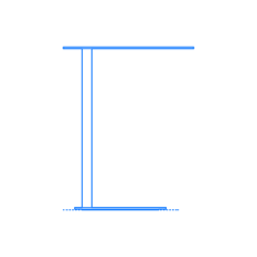 Furniture Side Tables End Tables Blu Dot Swole Table Tall Outline Svg File, Free Vectors File